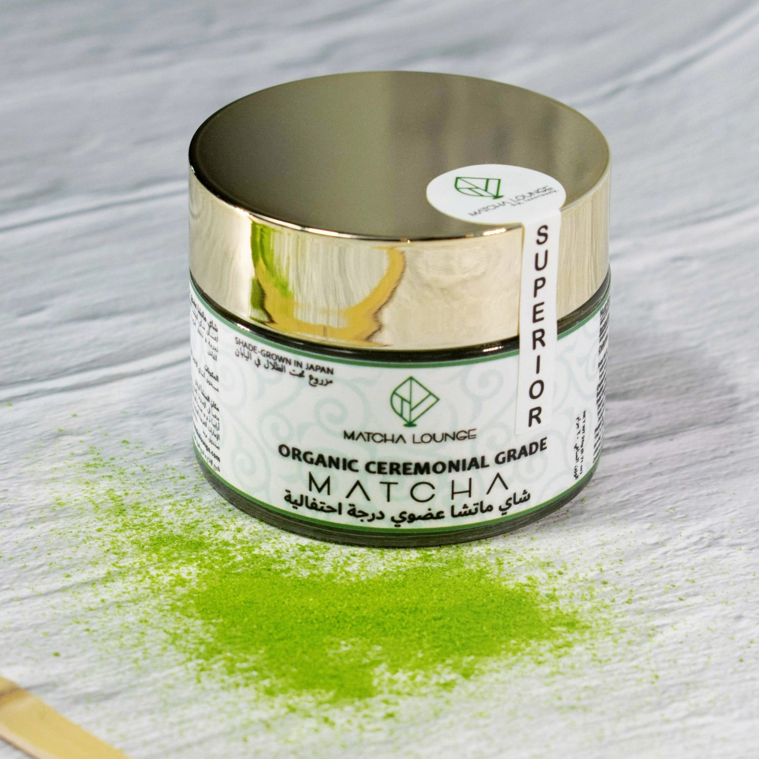Superior in every way- taste, texture, and the vibrant green color found in only the highest quality and most exquisite ceremonial grade matcha teas in Japan. Ceremonial grade matcha, shade-grown and first harvested from the youngest leaves of the green tea plant. Delivered to you across Dubai and the UAE.