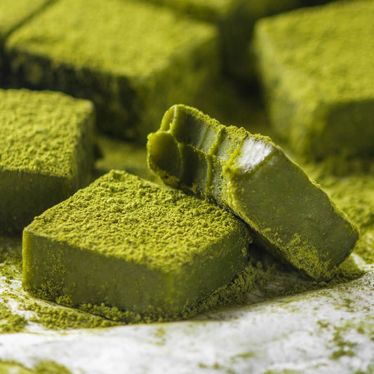 Luxurious Japanese nama chocolates, made with organic matcha, decadent and silky, rich and creamy. Made with love in Dubai. A great gift for a family or a treat for a special someone to enjoy over and over. Delivered to you across Dubai and the UAE.