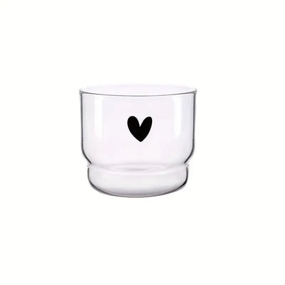 Love Drinking Glass Cup - 300ml. Perfect for birthdays, housewarming gifts, tea sets, graduations, weddings, bachelorette parties and Christmas gifts.