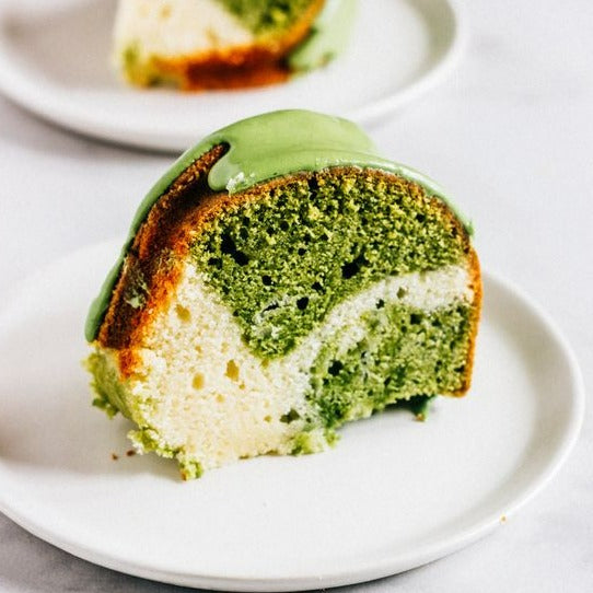 Matcha pound cake, luxurious cakes made with love by Matcha Lounge. Delivered to you across Dubai and the UAE.