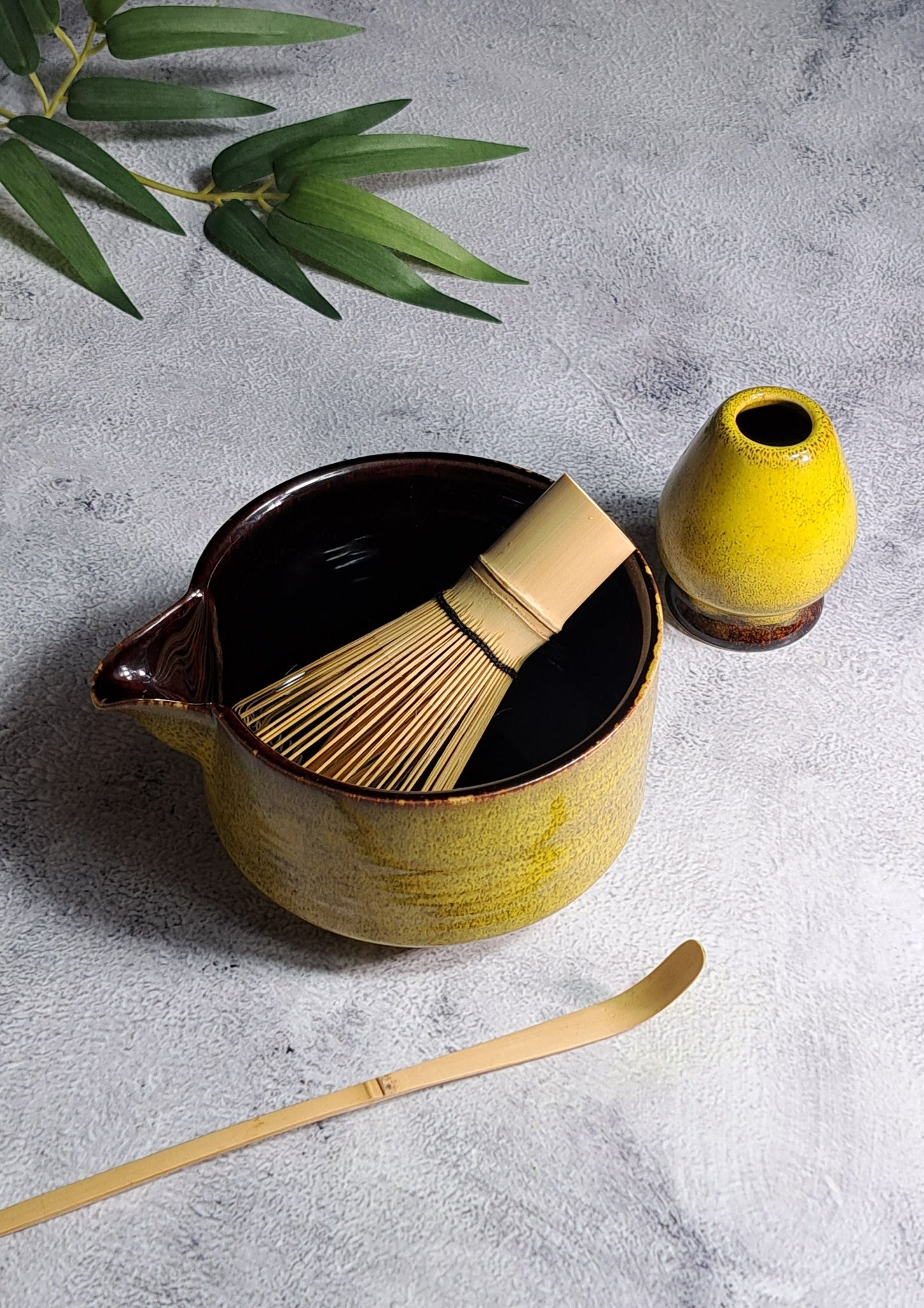 A comprehensive matcha tea set containing all the essential tools to prepare delicious Matcha.