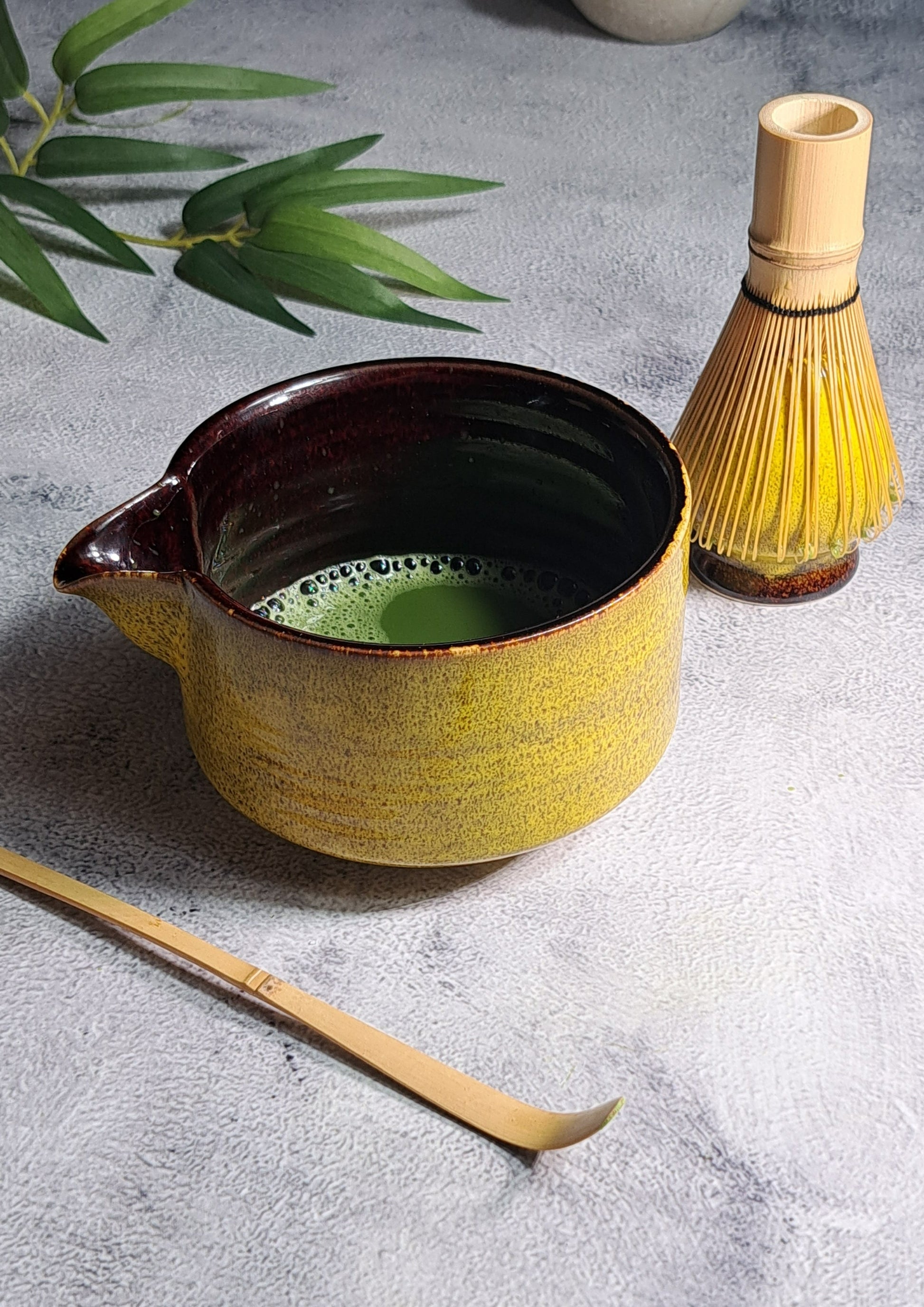 A comprehensive matcha tea set containing all the essential tools to prepare delicious Matcha.