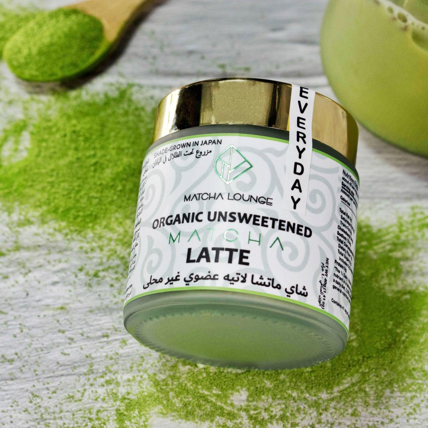 Harvested in Uji, Kyoto and handpicked during the second flush, Everyday Matcha premium grade is ideal for premium latte drinks, cold brew, cocktails and high-end patisserie. Organic and unsweetened, this matcha is perfect for your everyday drinking enjoyment and developed to take your Matcha Latte to the next level.