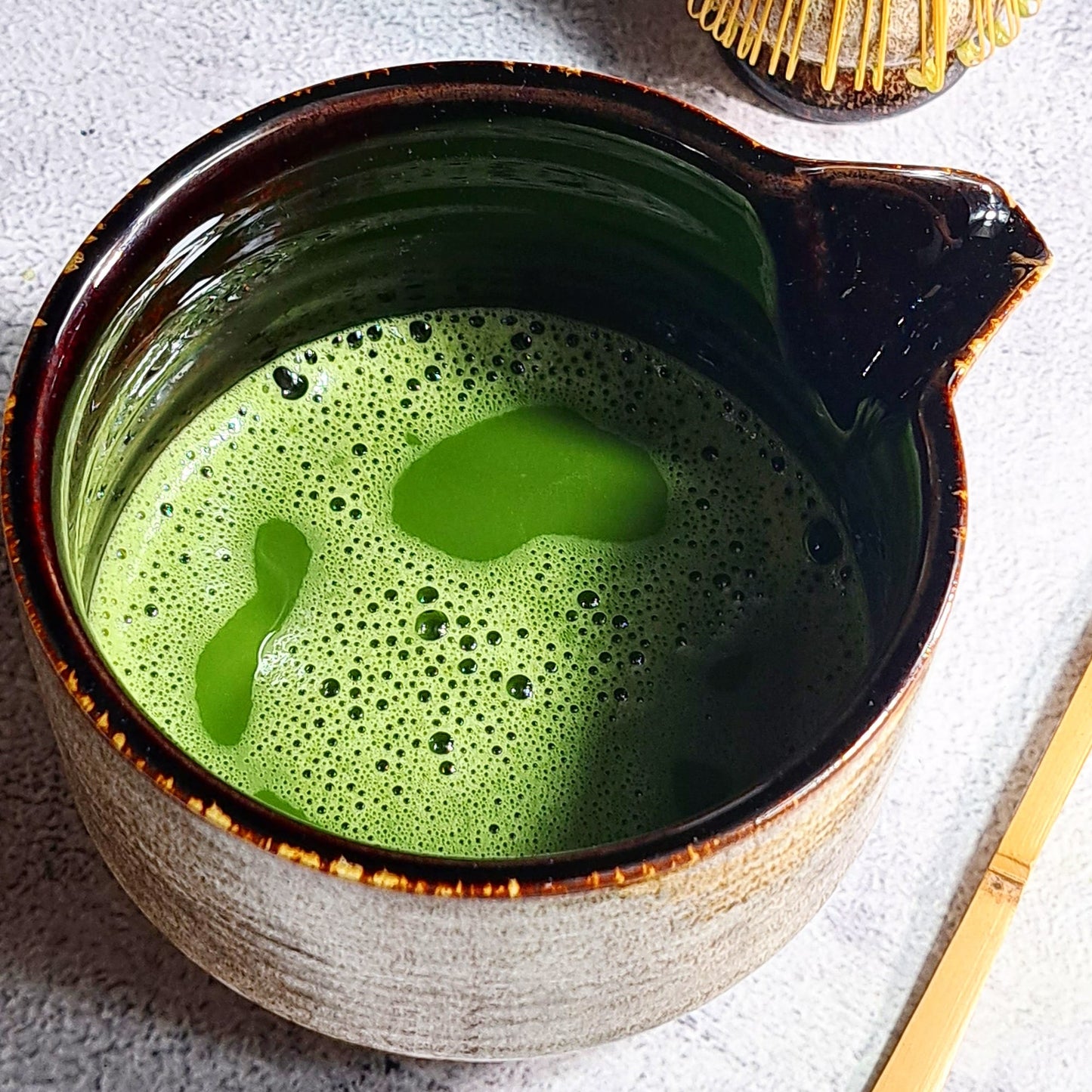 A comprehensive 4-piece matcha tea set containing all the essential tools to brew your Organic Matcha Tea the Japanese style.