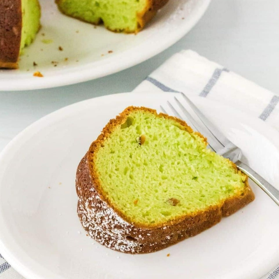 Matcha pound cake, luxurious cakes made with love by Matcha Lounge. Delivered to you across Dubai and the UAE.